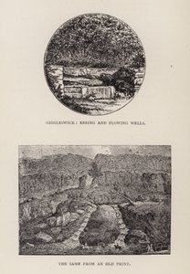 Giggleswick, Ebbing og rennende brønner (gravering) av English School