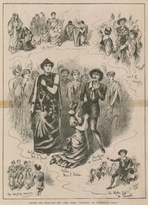 Gilbert & Sullivans nye komiske opera Tålmodighet; eller, Bunthornes Bride av English School