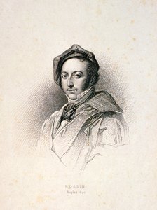 Gioacchino Antonio Rossini (1792-1868) 1820 av English School
