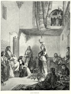 Sigøynerdanser (gravering) av English School