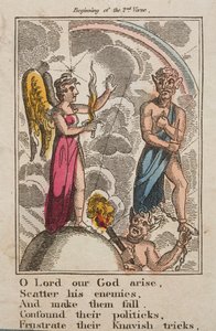 God Save the King, ca. 1810 (farget gravering) av English School