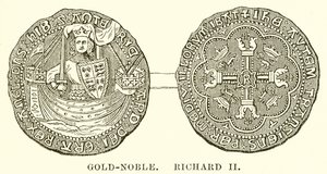Gull-Edel. Richard II av English School