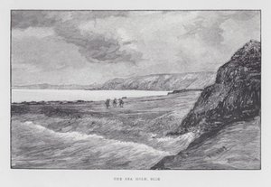 Golf: Sjøhullet, Elie (litho) av English School