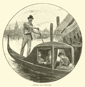 Gondol og Gondolier av English School