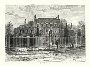 Gough Park (gravering) av English School