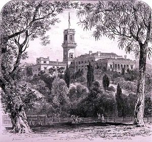 Government House, Melbourne, Australia, fra 
