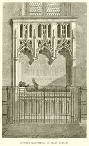 Gowers-monumentet, St. Mary Overies av English School