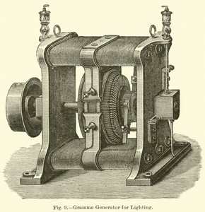 Gramme Generator for belysning av English School