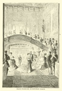 Grand Staircase, Buckingham Palace av English School