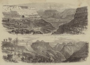 Great East Indian Peninsular Railway (gravering) av English School