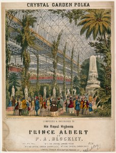 Flott utstilling, 1851, Crystal Garden Polka av English School