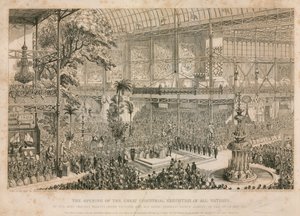Den store utstillingen, 1851, åpnet 1. mai 1851 av English School