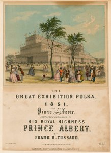 Stor utstillingspolka, 1851 av English School