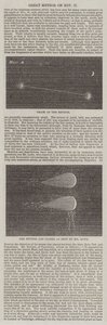 Great Meteor 27. november (gravering) av English School