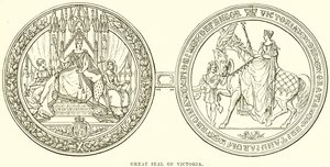 Great Seal of Victoria av English School