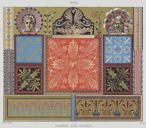 Griechisch, Kronen und Paneele