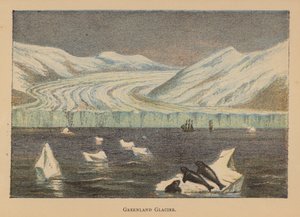 Grønlandsbreen (fargelitografi) av English School