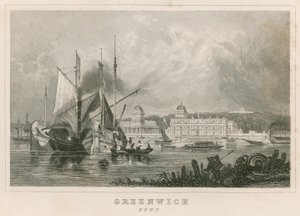 Greenwich sykehus, London av English School