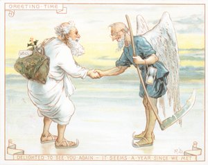 Begrüßungszeit, Weihnachtskarte von English School