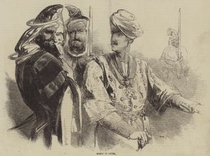 Gruppe av sikher (gravering) av English School
