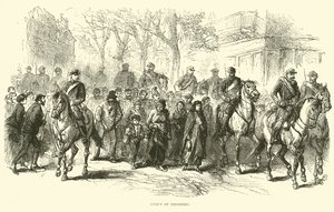 Gruppe av fanger, april 1871 av English School