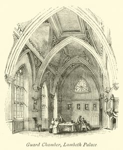 Vaktkammer, Lambeth Palace av English School