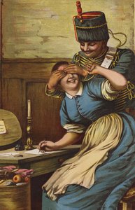 Gjett hvem jeg er (kromolitho) av English School