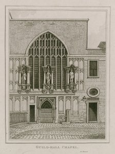 Guildhall Chapel, London av English School