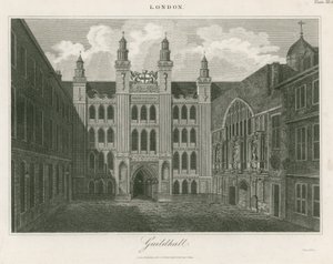 Guildhall, London av English School