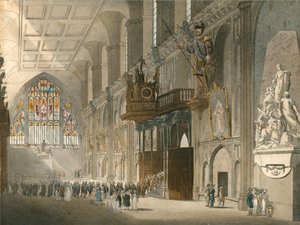 Guildhall, London av English School