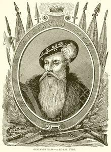 Gustavus Vasa - En kongelig type av English School
