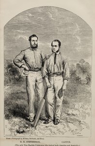 H.H. Stephenson og William Caffyn (trykk) av English School