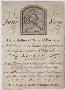 Sybeholdere, John Sage, byttekort av English School