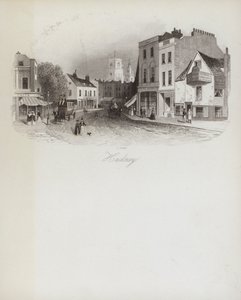Hackney (gravering) av English School