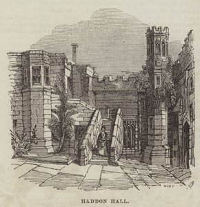 Haddon Hall (gravering) av English School