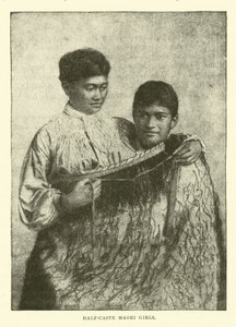Halvkaste Maori-jenter av English School