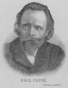 Hall Caine (gravering) av English School