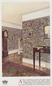 Halle und Treppenhaus von English School