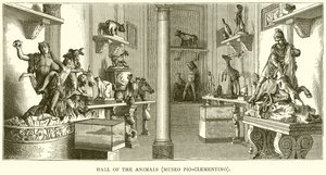 Dyrenes hall (Museo Pio-Clementino) av English School