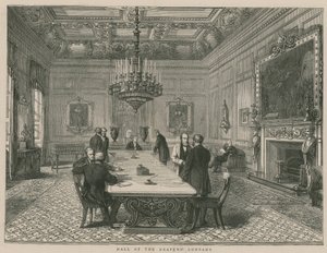 Hall of the Drapers Company, London av English School
