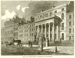 Hall of the Royal College of Surgeons av English School