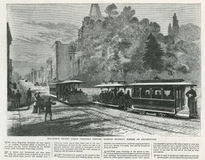 Hallidies Parent Cable Tramway System fungerte uten hester eller lokomotiver av English School