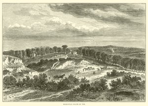 Hampstead Heath i 1840 (gravering) av English School