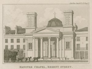 Hanover Chapel, Regent Street, London av English School