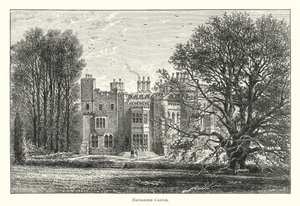Hawarden Castle (gravering) av English School