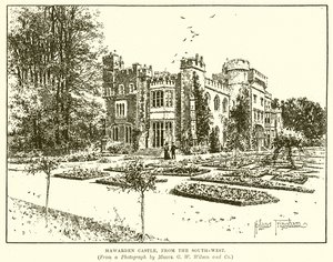 Hawards Castle, fra sørvest av English School
