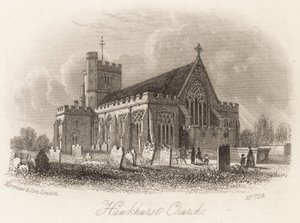 Hawkhurst Kirche von English School