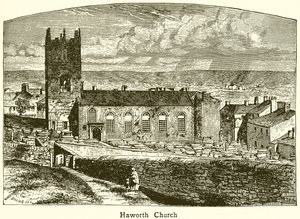 Haworth kirke av English School