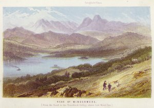 Head of Windermere (farge litho) av English School