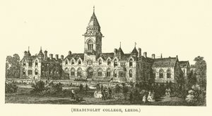 Headingley College, Leeds (gravering) av English School